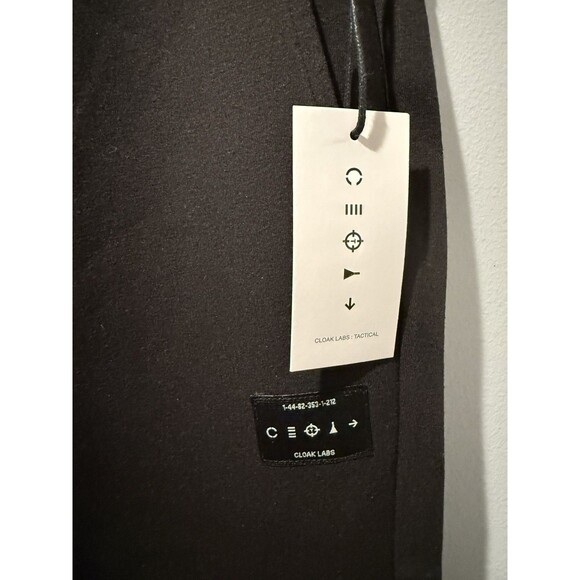 NEW Cloak Brand Joggers Tactical  Men’s Size Medium Black drawstring sweatpants - Picture 4 of 10